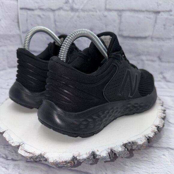 New Balance Womens 520 V7 W520CK7 All Black Running Shoes Sneakers Size 7 - Picture 8 of 11